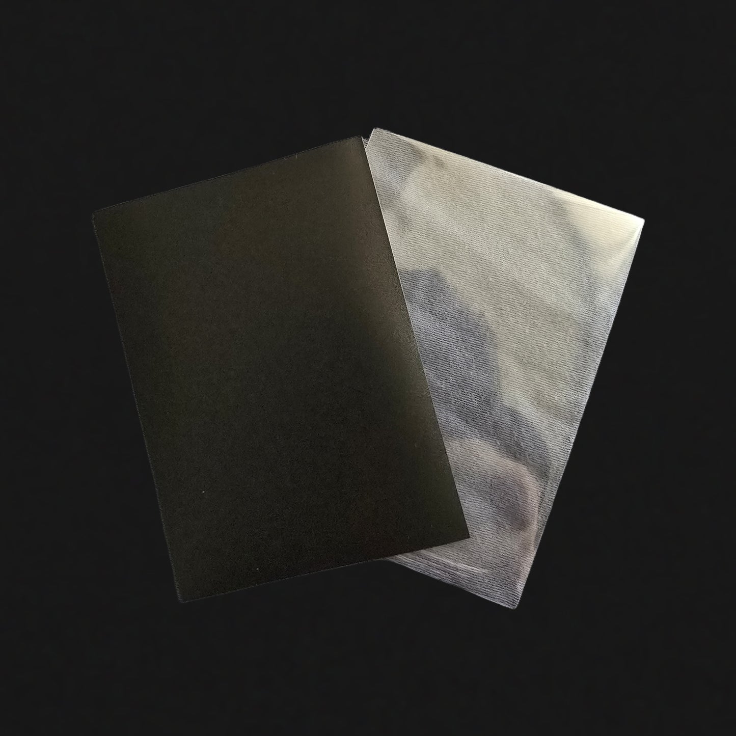 premium black matte card sleeves and inner sleeves for mtg pomekon nba cards