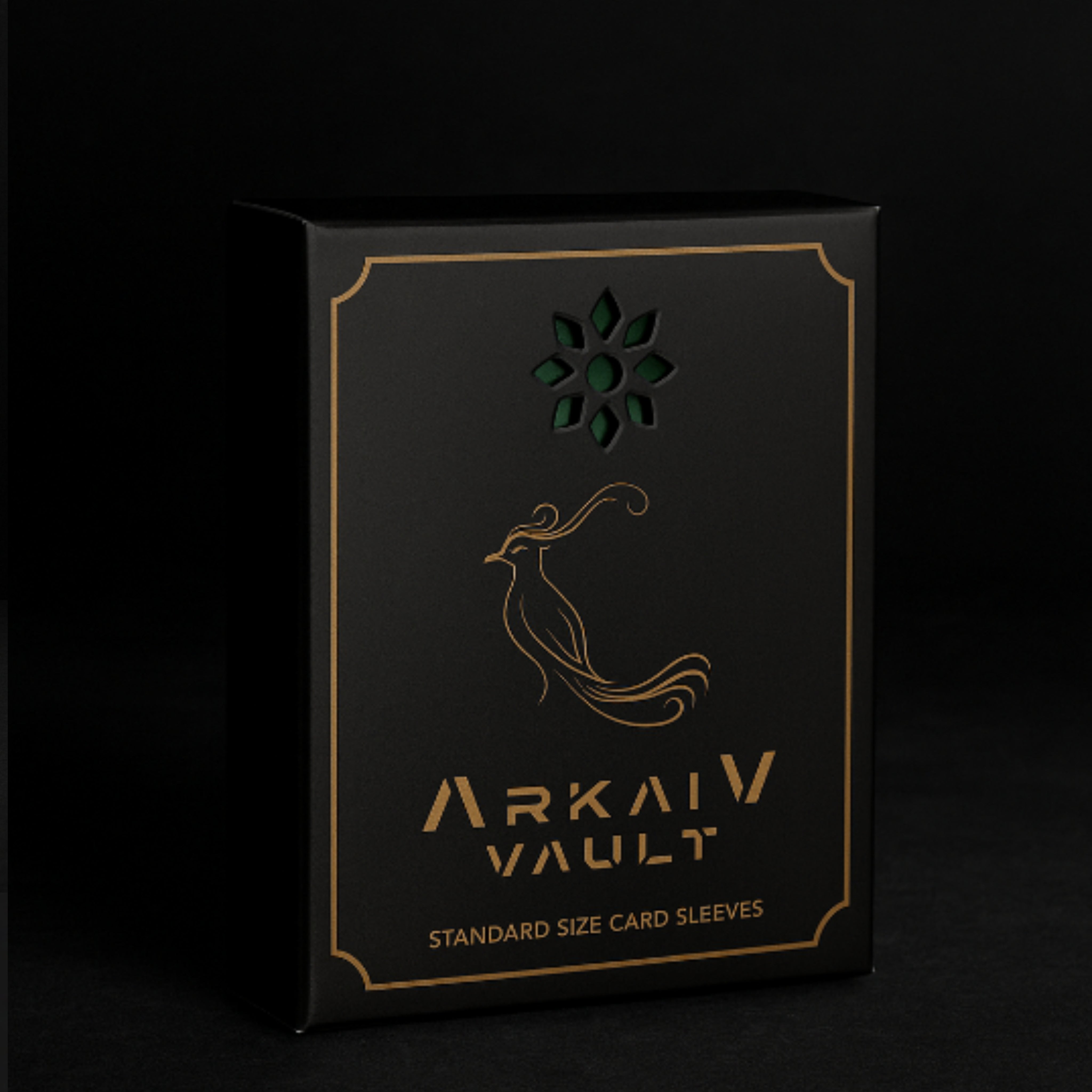 100 pcs Standard Matte Card Sleeves  6691mm | 220 | Archival Safe   ArkaiV Vault